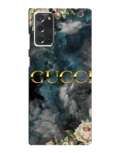 Чехол для Samsung Galaxy Note 20 с картинкой «Абстрактные цветы Gucci»