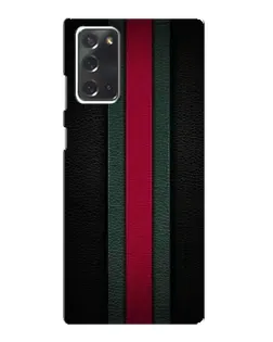 Чохол для Samsung Galaxy Note 20 з картинкою «Gucci — неонова лінія»