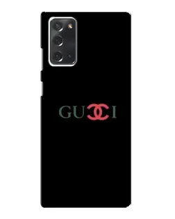 Чохол для Samsung Galaxy Note 20 з картинкою «Gucci — червоний градієнт»