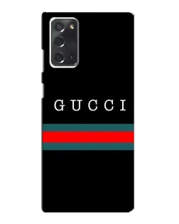 Чохол для Samsung Galaxy Note 20 з картинкою «Gucci — червоний пояс»