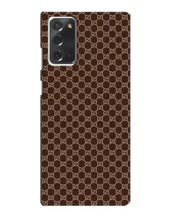 Чохол для Samsung Galaxy Note 20 з картинкою «Gucci — шоколадна сітка»