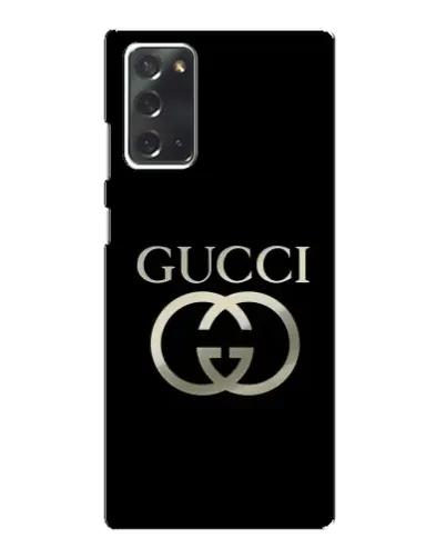 Чехол для Samsung Galaxy Note 20 с картинкой «Gucci — золото на черном» Чехол для Samsung Galaxy Note 20 с картинкой «Gucci — золото на черном»