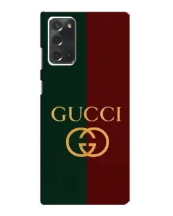 Чохол для Samsung Galaxy Note 20 з картинкою «Gucci — темно-зелений градієнт»