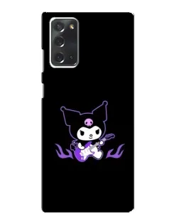 Чехол для Samsung Galaxy Note 20 с картинкой «Электрическая Kuromi» Чехол для Samsung Galaxy Note 20 с картинкой «Электрическая Kuromi»