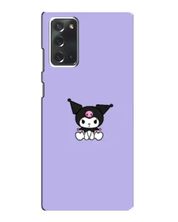 Чехол для Samsung Galaxy Note 20 с картинкой «Kuromi — фиолетовый минимализм» Чехол для Samsung Galaxy Note 20 с картинкой «Kuromi — фиолетовый минимализм»
