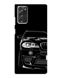 Чехол для Samsung Galaxy Note 20 с картинкой «Темный силуэт BMW» Чехол для Samsung Galaxy Note 20 с картинкой «Темный силуэт BMW»