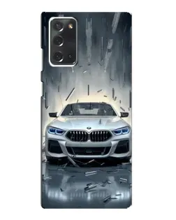 Чехол для Samsung Galaxy Note 20 с картинкой «BMW в свете фар» Чехол для Samsung Galaxy Note 20 с картинкой «BMW в свете фар»