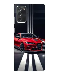 Чехол для Samsung Galaxy Note 20 с картинкой «Красная BMW на дороге» Чехол для Samsung Galaxy Note 20 с картинкой «Красная BMW на дороге»