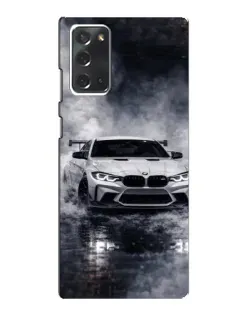 Чехол для Samsung Galaxy Note 20 с картинкой «BMW сквозь туман» Чехол для Samsung Galaxy Note 20 с картинкой «BMW сквозь туман»