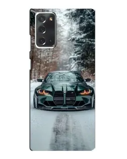 Чехол для Samsung Galaxy Note 20 с картинкой «BMW в зимнем лесу» Чехол для Samsung Galaxy Note 20 с картинкой «BMW в зимнем лесу»