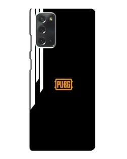 Чохол для Samsung Galaxy Note 20 з картинкою «PUBG — вертикальні лінії» Чохол для Samsung Galaxy Note 20 з картинкою «PUBG — вертикальні лінії»