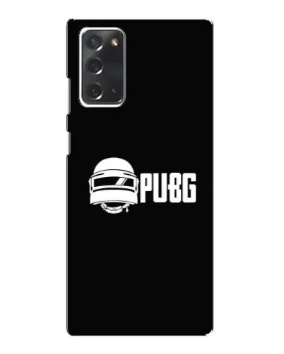 Чехол для Samsung Galaxy Note 20 с картинкой «PUBG — классический лого»