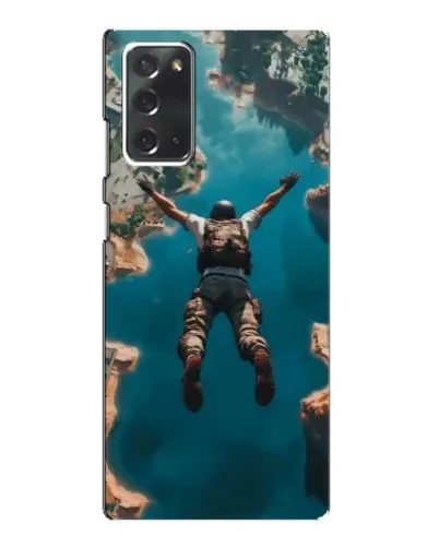 Чехол для Samsung Galaxy Note 20 с картинкой «PUBG — свободное падение»