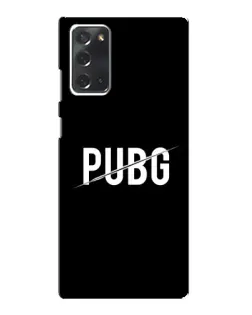 Чохол для Samsung Galaxy Note 20 з картинкою «PUBG — білий логотип» Чохол для Samsung Galaxy Note 20 з картинкою «PUBG — білий логотип»