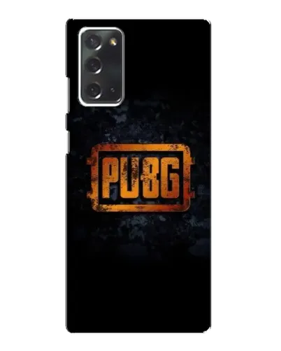 Чехол для Samsung Galaxy Note 20 с картинкой «PUBG — золотой логотип»