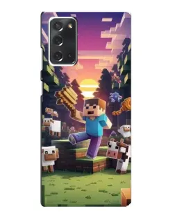 Чохол для Samsung Galaxy Note 20 з картинкою «Стів на фермі» Чохол для Samsung Galaxy Note 20 з картинкою «Стів на фермі»
