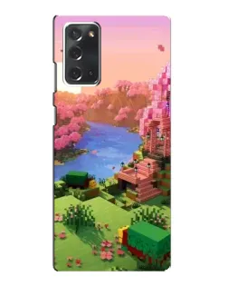 Чохол для Samsung Galaxy Note 20 з картинкою «Рожеве дерево Minecraft» Чохол для Samsung Galaxy Note 20 з картинкою «Рожеве дерево Minecraft»