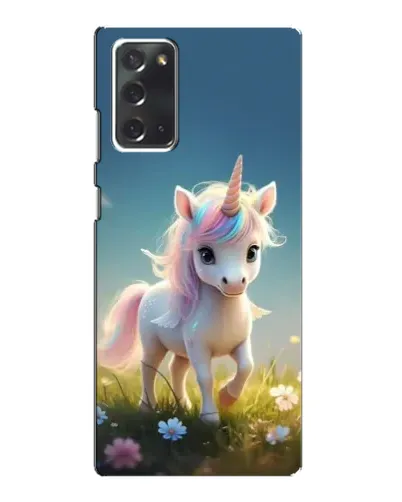 Чехол для Samsung Galaxy Note 20 с картинкой «Единорог на поляне» Чехол для Samsung Galaxy Note 20 с картинкой «Единорог на поляне»