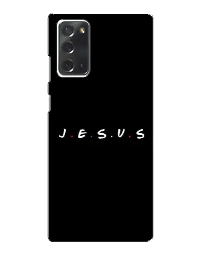 Чехол для Samsung Galaxy Note 20 с картинкой «Точки веры J.E.S.U.S.» Чехол для Samsung Galaxy Note 20 с картинкой «Точки веры J.E.S.U.S.»