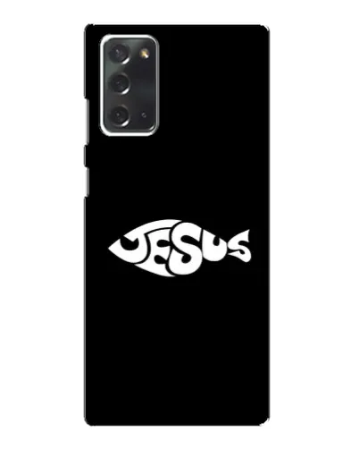 Чехол для Samsung Galaxy Note 20 с картинкой «Рыба Jesus» Чехол для Samsung Galaxy Note 20 с картинкой «Рыба Jesus»