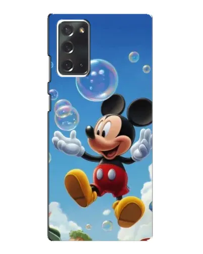 Чехол для Samsung Galaxy Note 20 с картинкой «Mickey и мыльные пузыри» Чехол для Samsung Galaxy Note 20 с картинкой «Mickey и мыльные пузыри»