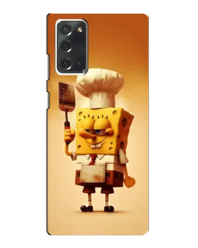 Чехол для Samsung Galaxy Note 20 с картинкой «Губка Боб повар» Чехол для Samsung Galaxy Note 20 с картинкой «Губка Боб повар»