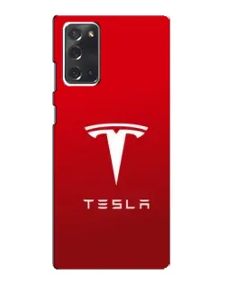 Чохол для Samsung Galaxy Note 20 з картинкою «Tesla Red Classic» Чохол для Samsung Galaxy Note 20 з картинкою «Tesla Red Classic»