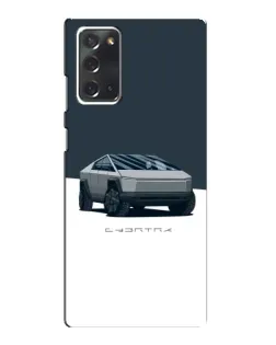 Чохол для Samsung Galaxy Note 20 з картинкою «Сріблястий Cybertruck Tesla» Чохол для Samsung Galaxy Note 20 з картинкою «Сріблястий Cybertruck Tesla»