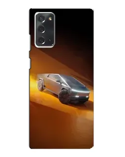 Чохол для Samsung Galaxy Note 20 з картинкою «Cybertruck у пустелі» Чохол для Samsung Galaxy Note 20 з картинкою «Cybertruck у пустелі»