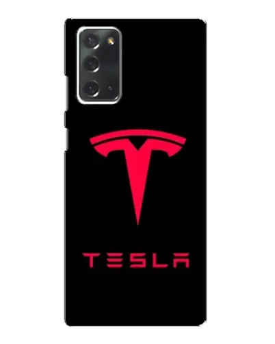 Чехол для Samsung Galaxy Note 20 с картинкой «Tesla Red Logo» Чехол для Samsung Galaxy Note 20 с картинкой «Tesla Red Logo»
