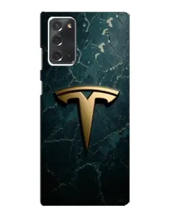 Чохол для Samsung Galaxy Note 20 з картинкою «Мармурова Tesla Gold» Чохол для Samsung Galaxy Note 20 з картинкою «Мармурова Tesla Gold»