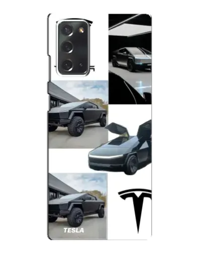 Чехол для Samsung Galaxy Note 20 с картинкой «Коллаж Cybertruck Tesla» Чехол для Samsung Galaxy Note 20 с картинкой «Коллаж Cybertruck Tesla»