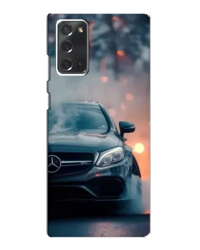Чехол для Samsung Galaxy Note 20 с картинкой «Mercedes — ночной город»