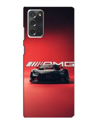 Чехол для Samsung Galaxy Note 20 с картинкой «Mercedes AMG — красная линия»