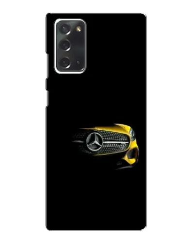 Чехол для Samsung Galaxy Note 20 с картинкой «Mercedes — ретро стиль»