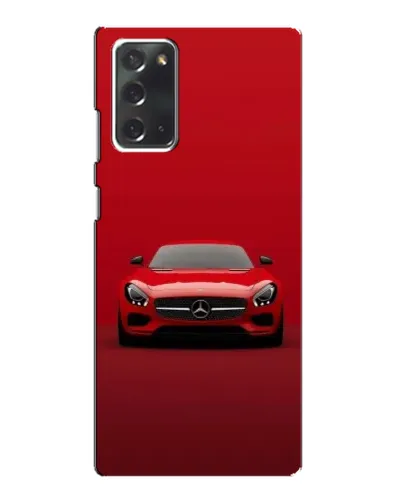 Чехол для Samsung Galaxy Note 20 с картинкой «Красный Mercedes AMG»