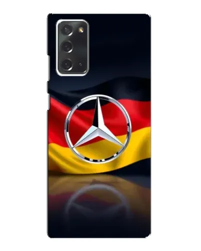 Чехол для Samsung Galaxy Note 20 с картинкой «Mercedes — флаг Германии»
