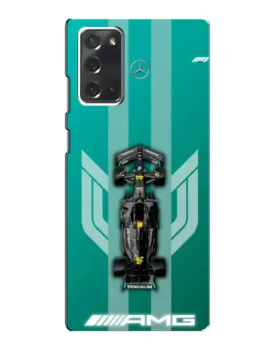 Чехол для Samsung Galaxy Note 20 с картинкой «Mercedes AMG Petronas»