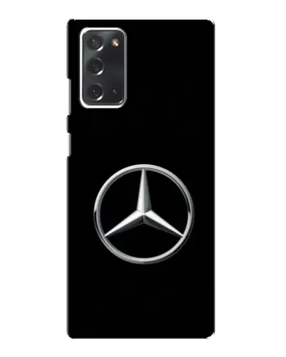 Чехол для Samsung Galaxy Note 20 с картинкой «Mercedes классический лого»