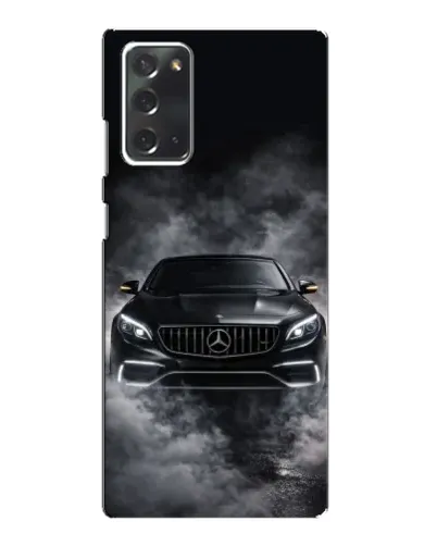 Чехол для Samsung Galaxy Note 20 с картинкой «Mercedes в дыму»