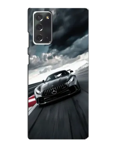 Чехол для Samsung Galaxy Note 20 с картинкой «Гоночный Mercedes AMG»