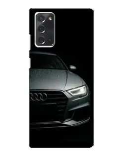 Чехол для Samsung Galaxy Note 20 с картинкой «Audi — детализация кузова» Чехол для Samsung Galaxy Note 20 с картинкой «Audi — детализация кузова»