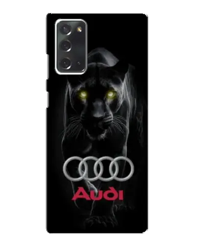 Чехол для Samsung Galaxy Note 20 с картинкой «Пантера и Audi»