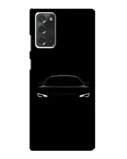 Чехол для Samsung Galaxy Note 20 с картинкой «Взгляд Audi в темноте» Чехол для Samsung Galaxy Note 20 с картинкой «Взгляд Audi в темноте»