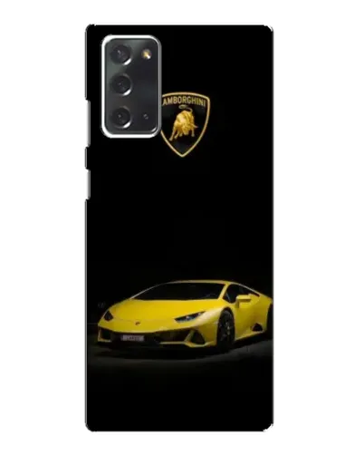 Чехол для Samsung Galaxy Note 20 с картинкой «Lamborghini желтый акцент» Чехол для Samsung Galaxy Note 20 с картинкой «Lamborghini желтый акцент»