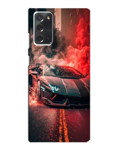 Чехол для Samsung Galaxy Note 20 с картинкой «Lamborghini красный дым» Чехол для Samsung Galaxy Note 20 с картинкой «Lamborghini красный дым»