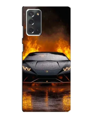 Чехол для Samsung Galaxy Note 20 с картинкой «Lamborghini в огне» Чехол для Samsung Galaxy Note 20 с картинкой «Lamborghini в огне»
