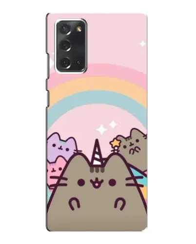 Чехол для Samsung Galaxy Note 20 с картинкой «Единорог Pusheen» Чехол для Samsung Galaxy Note 20 с картинкой «Единорог Pusheen»