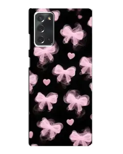 Чехол для Samsung Galaxy Note 20 с картинкой «Геометрия банта»