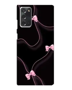 Чехол для Samsung Galaxy Note 20 с картинкой «Розовые ленты»